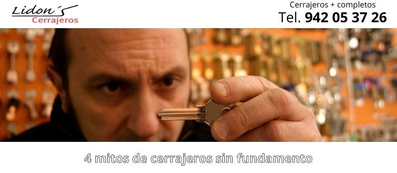 4 mitos sobre los cerrajeros que desmentimos en Lorca