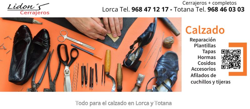 Todo para el calzado en Lorca y Totana con Lidons