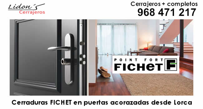 cerraduras fichet en puertas acorazadas cerrajeros lidons