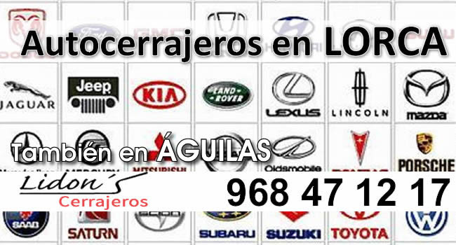 autocerrajeros aguilas coche moto cerrajeria