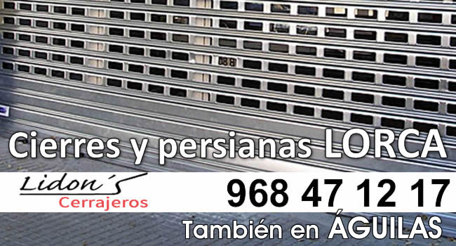 cierres y persianas cerrajeros aguilas cerrajeria