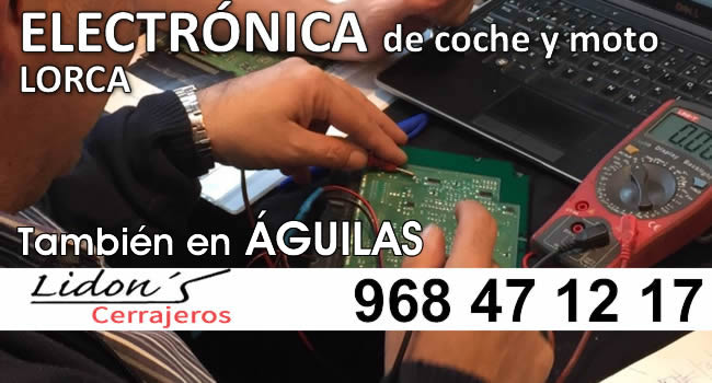electronica de coche y moto aguilas autocerrajeria