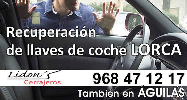 recuperacion llaves de coche aguilas coche moto autocerrajeria