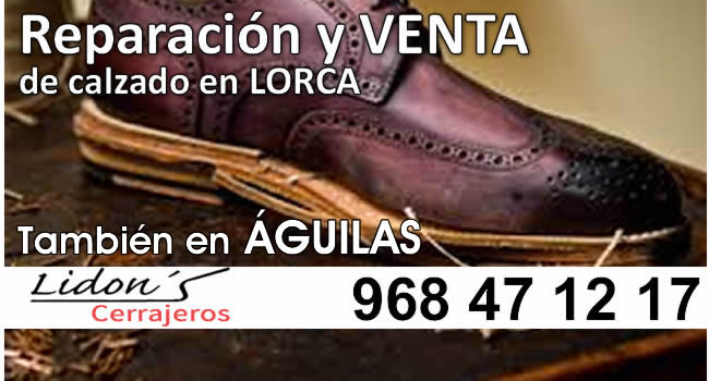 reparacion y venta productos calzado zapateria aguilas