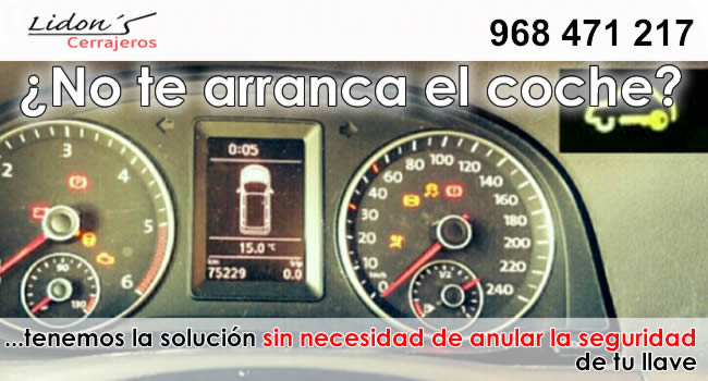 arreglo arranque de coche murcia sin immo off con lidons