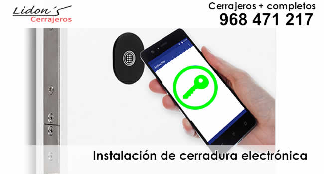 cerraduras electronicas lidons