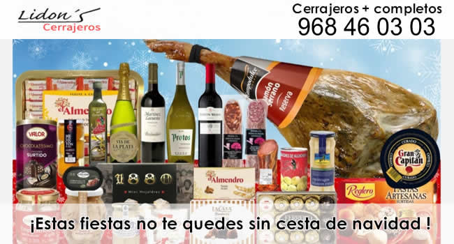 cesta navidad cerrajeros lidons