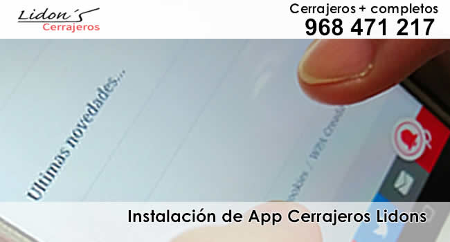 instala app iphone android cerrajeros lidons