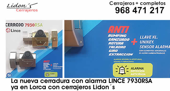 cerradura lince 7930rsa lorca murcia lidons