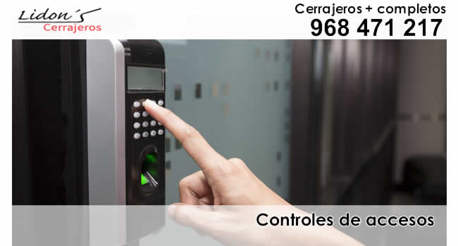 control de accesos cerrajeros lidons
