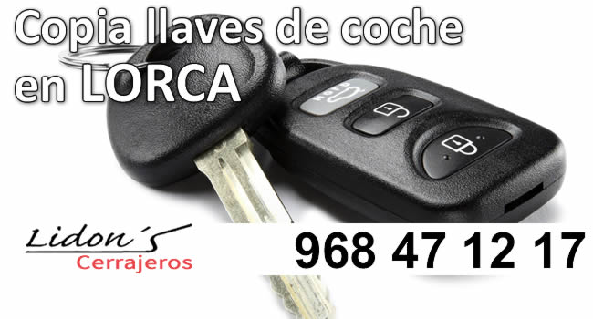 copia llaves de coche lorca coche moto autocerrajeria lorca