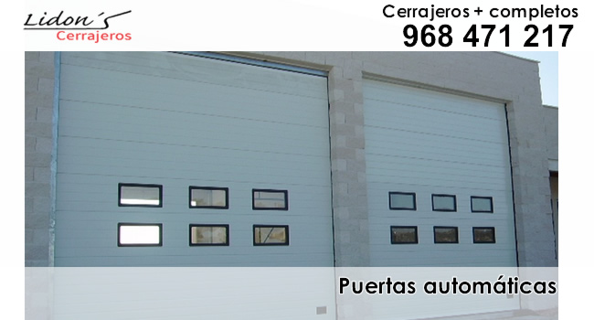 puertas automaticas lidons lorca murcia
