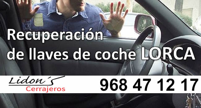 recuperacion llaves de coche lorca coche moto autocerrajeria lorca