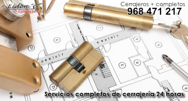 servicios cerrajeria completa 24 horas cerrajeros lidons lorca