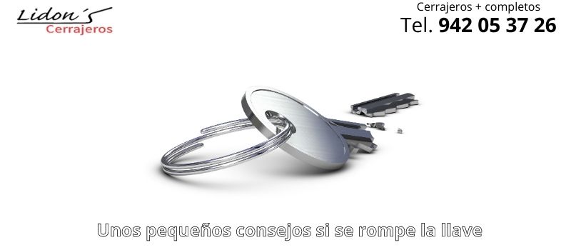 Unos pocos consejos si se rompe la llave en la cerradura en Lorca