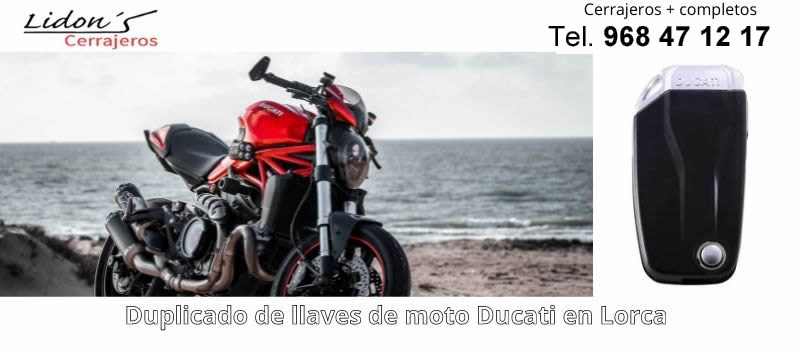 copia de llave moto Yamaha en Lorca desde Lidons