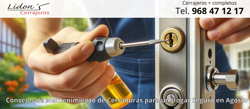 Mantenimiento de Cerraduras: Asegura la Durabilidad y Funcionamiento Óptimo de tu Hogar en Lorca