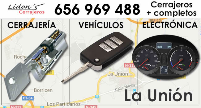 cerrajeros La Unión lidons cerrajeros La Unión lidons