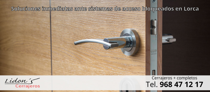 Soluciones inmediatas ante sistemas de acceso bloqueados en Lorca