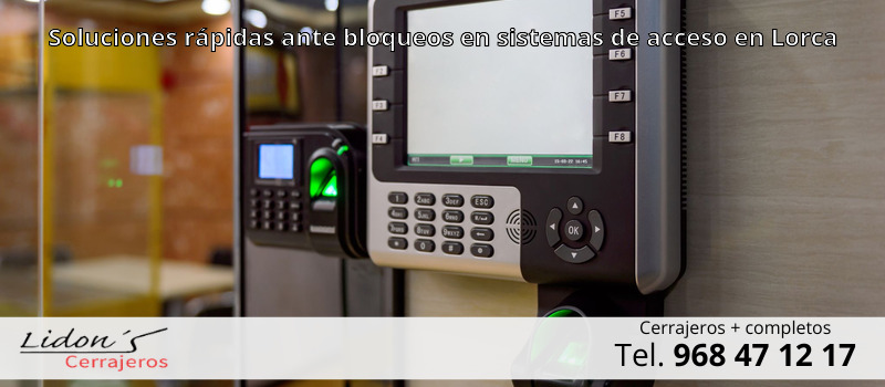 Soluciones rápidas ante bloqueos en sistemas de acceso en Lorca